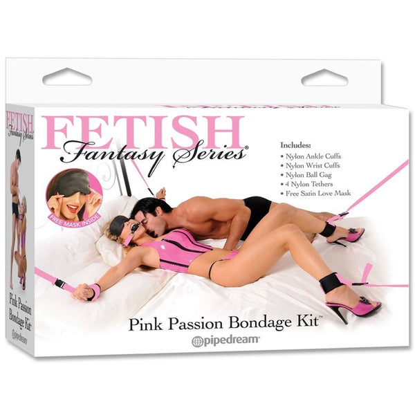 Fetish kit bondage rosa