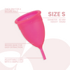 Intimichic copa menstrual silicona medica talla s