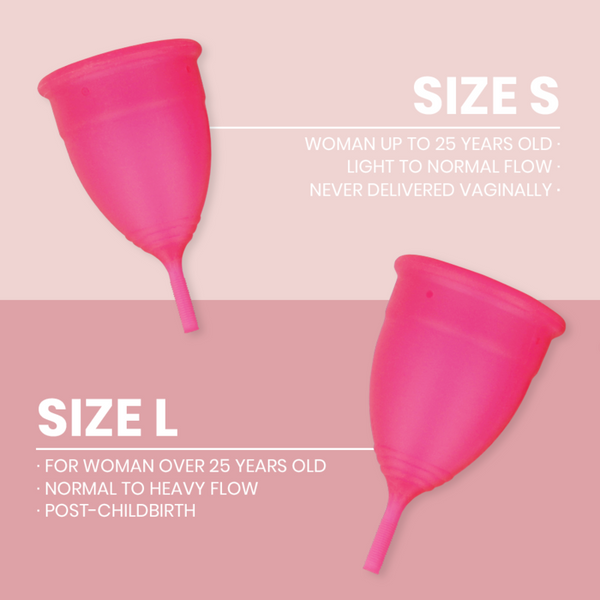 Intimichic copa menstrual silicona medica talla s