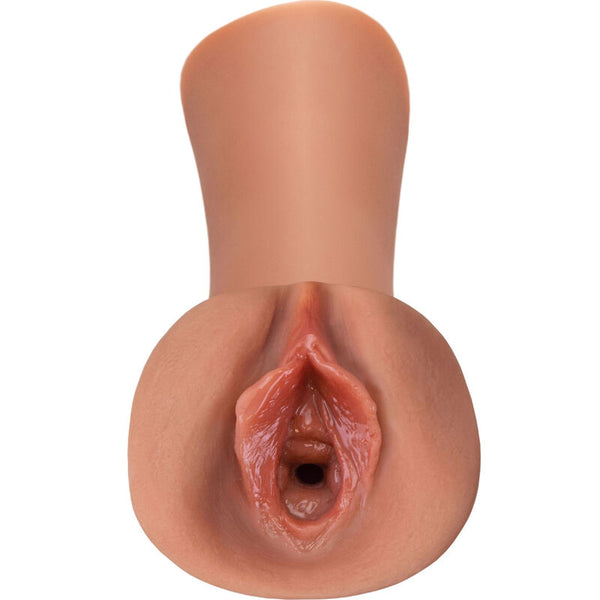 Fetish masturbador masculino silicona juicy snatch caramelo