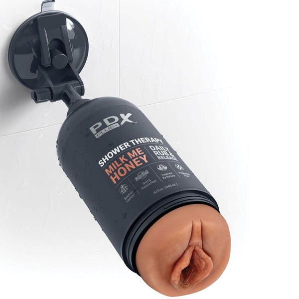 Pdx masturbador diseño discreto de bote champu milk me honey caramelo