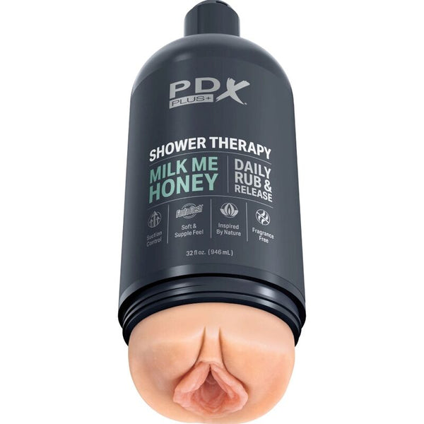 Pdx masturbador stroker diseño discreto de bote champu milk me honey