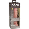 Élite dildo realístico vibrador y silicona 20.3 cm