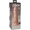 Élite dildo realístico vibrador y silicona 20.3 cm