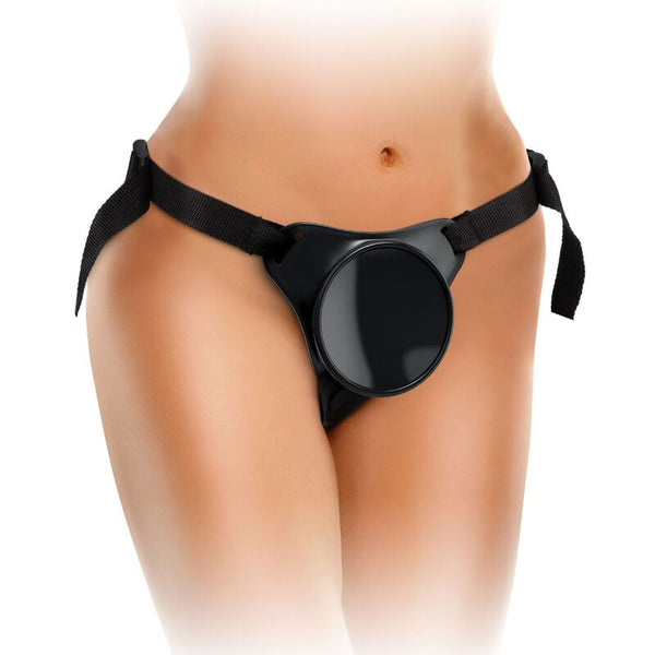 King élite arnés ajustable para principiantes con dildo 15.2 cm