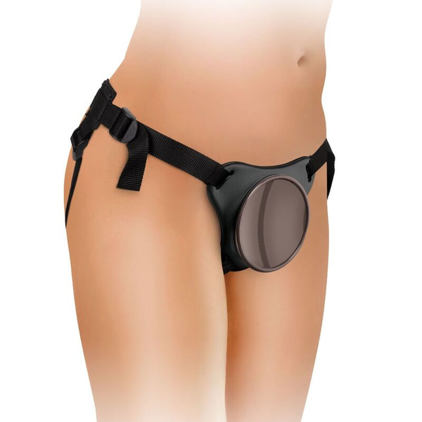 King élite arnés ajustable confortable con dildo 17.8 cm