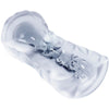 Pretty masturbador masculino fantasy espiral interna y bolas transparente