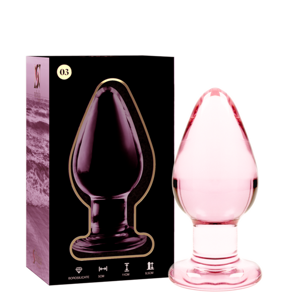 Nebula modelo 3 plug cristal rosa 11 cm o 5 cm