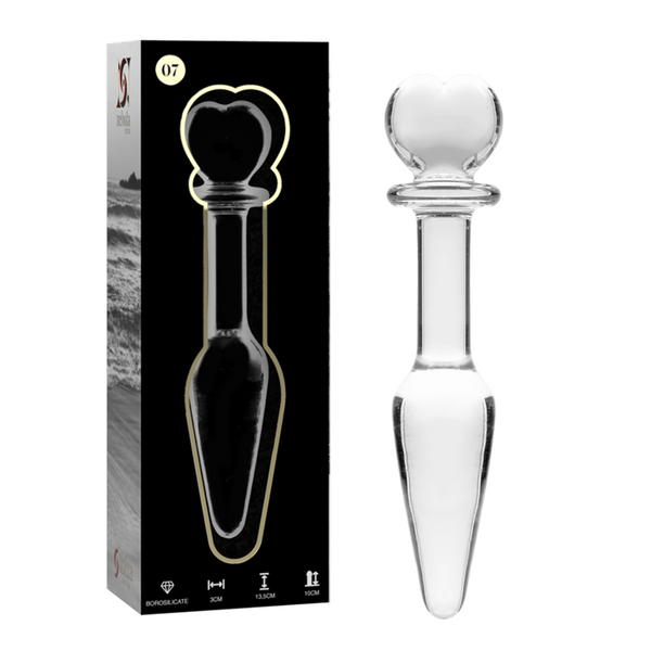Nebula modelo 7 plug cristal rosa 13.5 cm o 3 cm