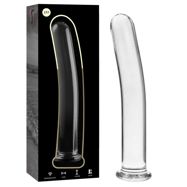 Nebula modelo 9 dildo cristal rosa 15.5 cm o 2.5 cm