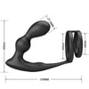 Pretty marshall anillo para pene con plug anal vibratorio y control remoto