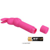 Gerardo vibrador de silicona conejo fuschia