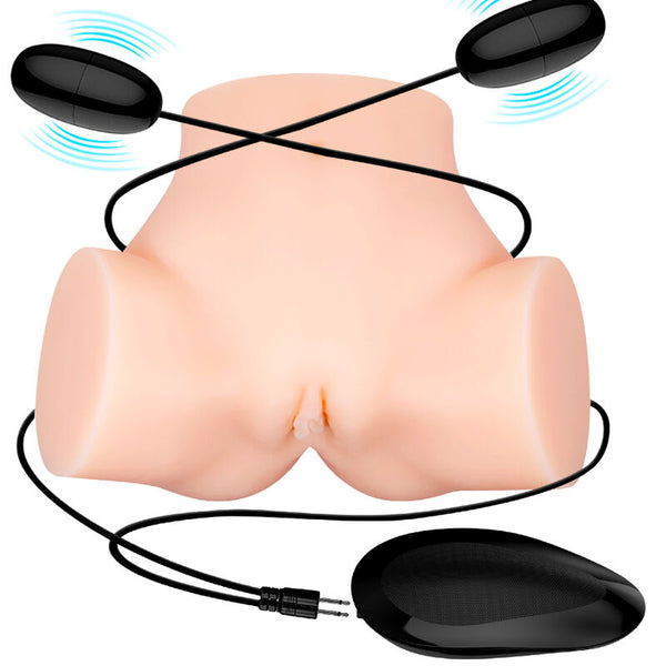Vagina y ano realísticos vibrador samantha