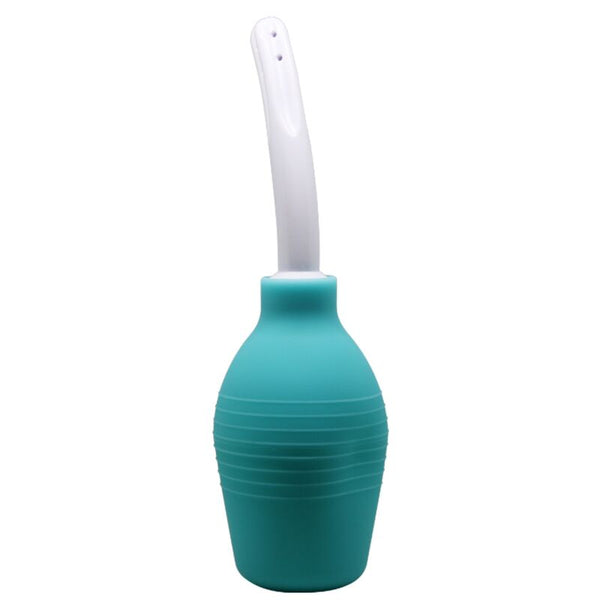 Mr pera anal ducha de goma azul