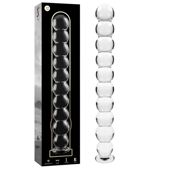 Nebula modelo 22 dildo cristal rosa 21.5 cm o 2.5 cm