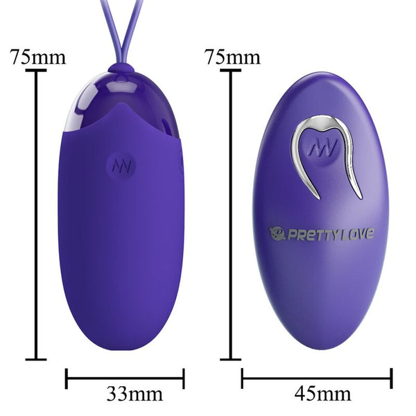 Berger youth huevo vibrador control remoto violeta