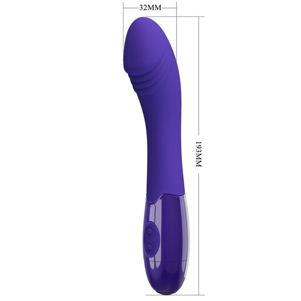 Elemental youth dildo vibrador violeta