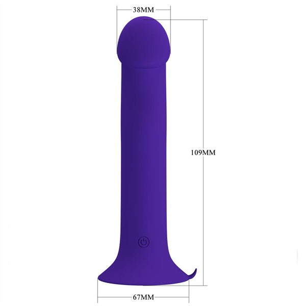 Murray youth dildo vibrador y recargable violeta