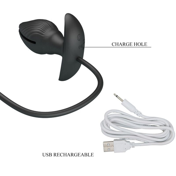 Pretty plug anal inflable y recargable