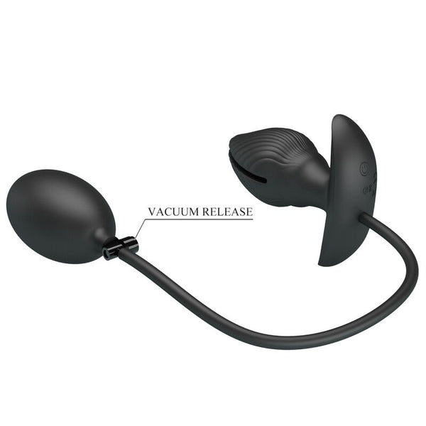Pretty plug anal inflable y recargable