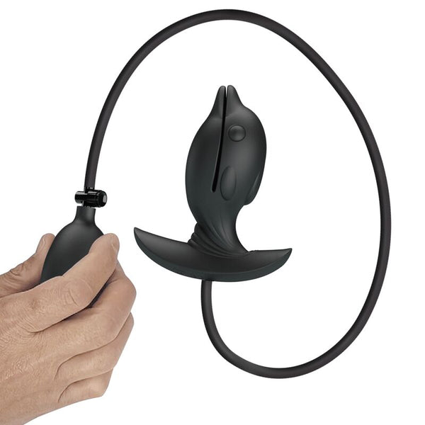 Pretty plug anal delfin inflable y recargable