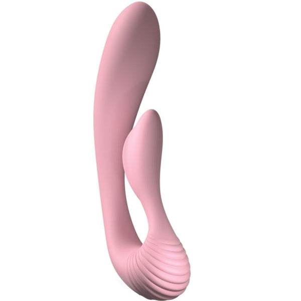 Vibrador dual rabbit rosa g wave