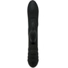 Vibrador y rotador rabbit negro twister masajeador