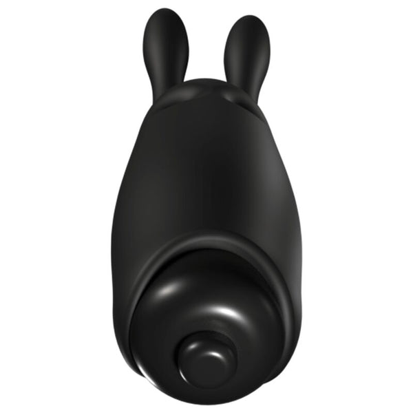 Vibrador de bolsillo conejo negro lastic pocket