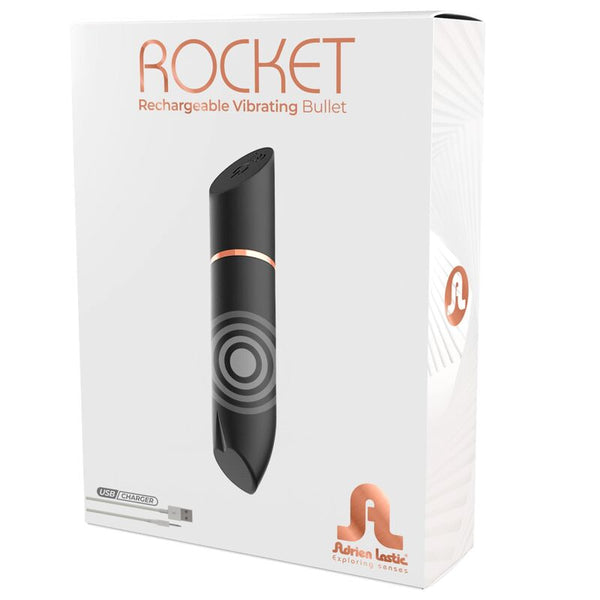 Adrien rocket bala recargable negro