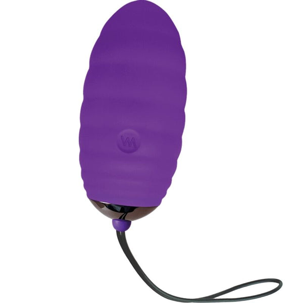 Vibrador recargable control remoto violeta ocean breeze 2.0 huevo