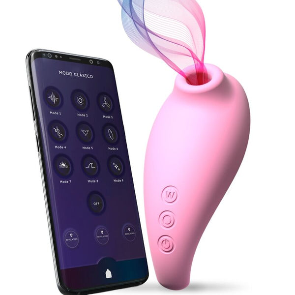Succionador clítoris rosa revelation