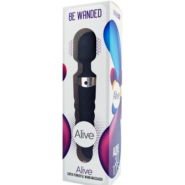 Vibrador negro be wanded masajeador