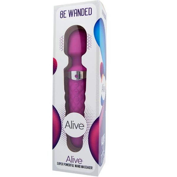 Vibrador violeta be wanded masajeador