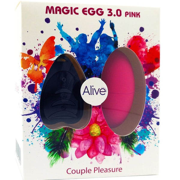 Vibrador control remoto rosa magic egg 3.0 huevo