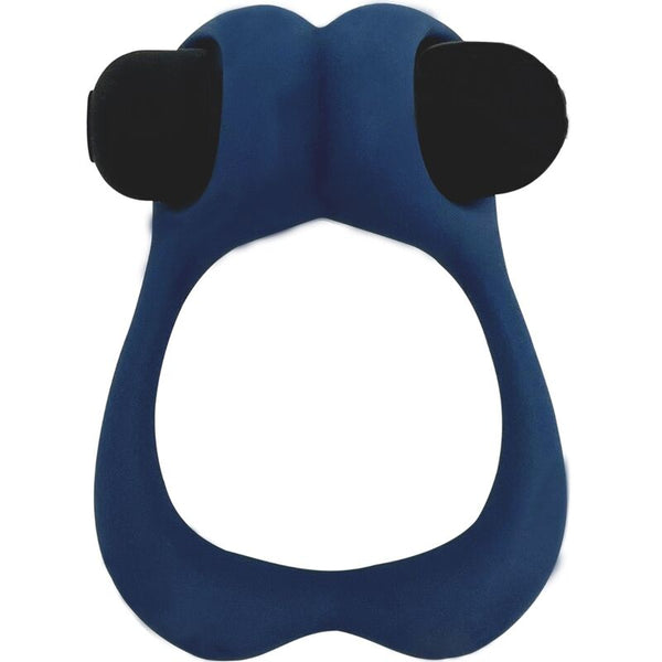 Nutty anillo vibrador azul