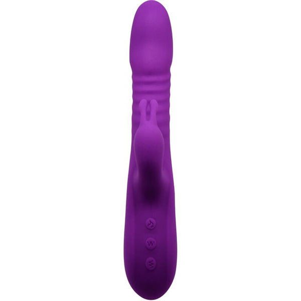 Romax vibrador rabbit silicona violeta