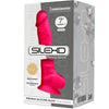 Silexd modelo 1 pene realístico silicona premium silexpan fucsia 17.5 cm