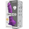 Silexd modelo 1 pene realístico silicona premium silexpan violeta 17.5 cm