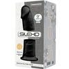 Silexd modelo 2 pene realístico silicona premium silexpan negro 23 cm