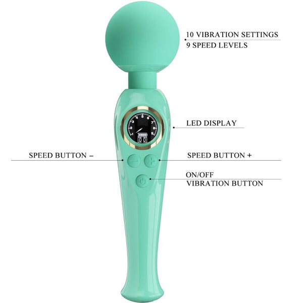 Skyler vibrador wand verde