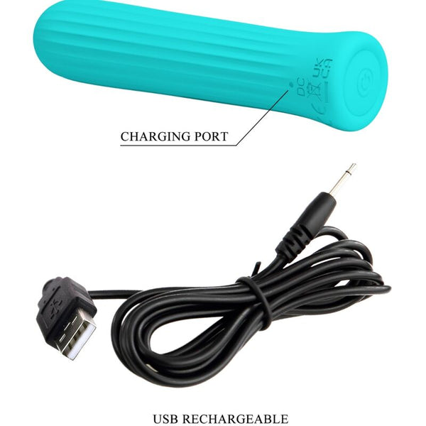 Blanche vibrador estimulador azul