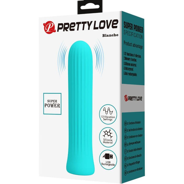 Blanche vibrador estimulador azul
