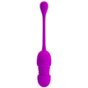 Callie huevo vibrador recargable morado