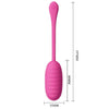 Catalina huevo vibrador recargable rosa