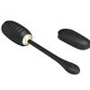Doreen huevo vibrador de lujo recargable negro control remoto