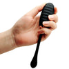 Doreen huevo vibrador de lujo recargable negro control remoto