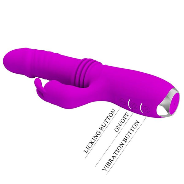 Dorothy vibrador conejo recargable morado