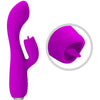 Gloria vibrador conejo recargable impermeable morado