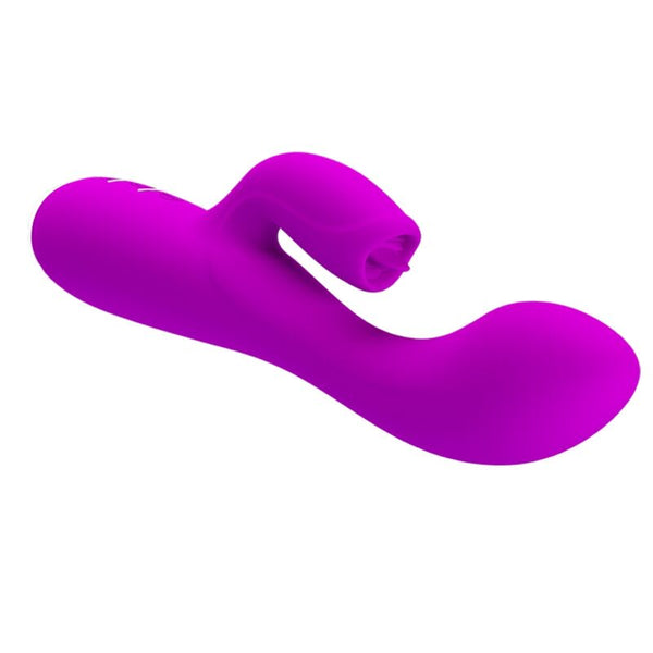 Gloria vibrador conejo recargable impermeable morado