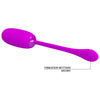 Julius huevo vibrador impermeble y recargable morado